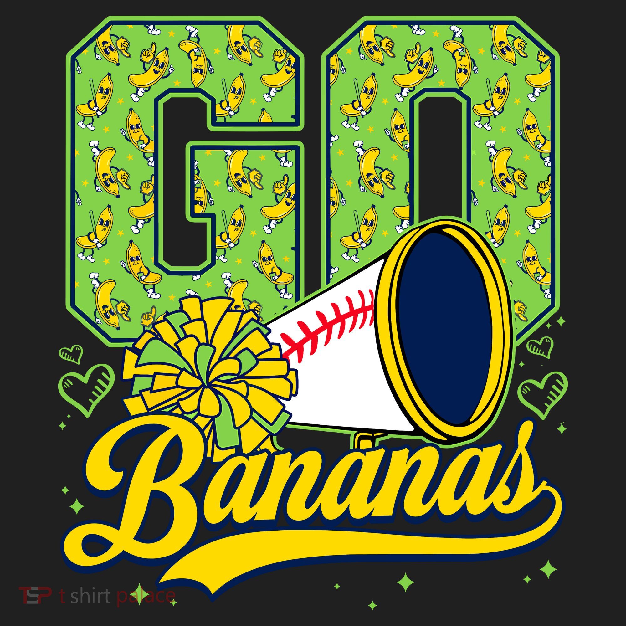 Funny LetS Go Bananas Graphic Women's Sweatshirt