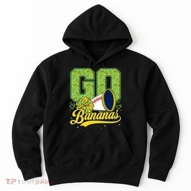Funny LetS Go Bananas Graphic Hoodie