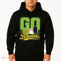 Funny LetS Go Bananas Graphic Hoodie thumb 2