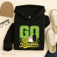 Funny LetS Go Bananas Graphic Hoodie thumb 4