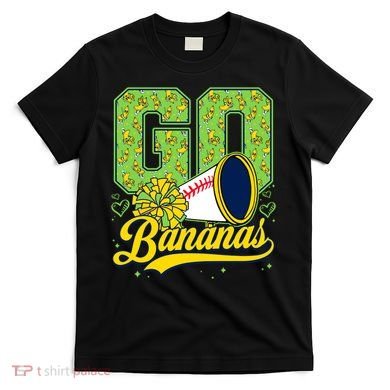 Funny LetS Go Bananas Graphic T-Shirt