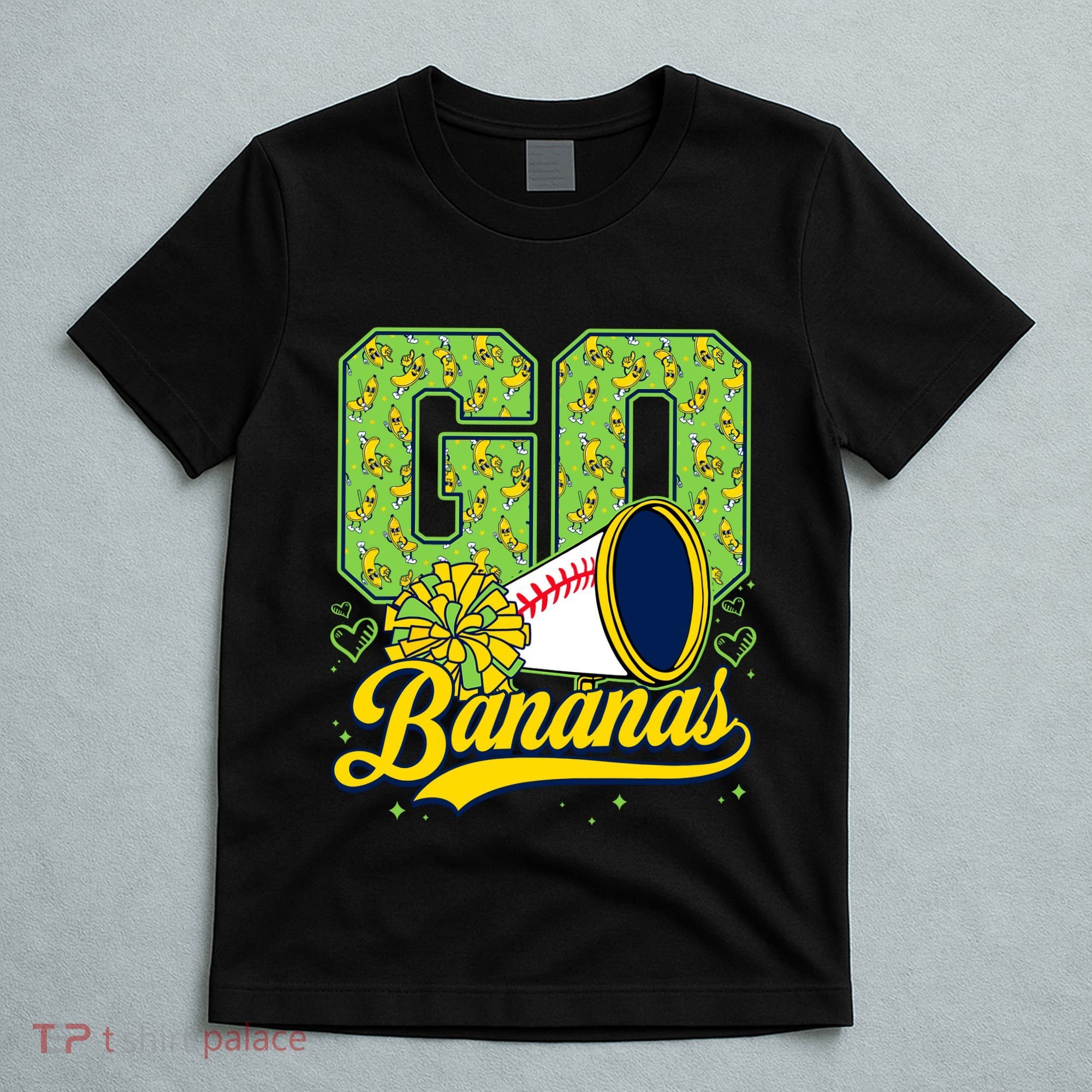 Funny LetS Go Bananas Graphic T-Shirt