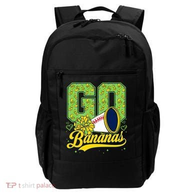 Funny LetS Go Bananas Graphic Backpack