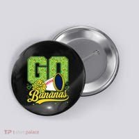 Funny LetS Go Bananas Graphic Button thumb 0