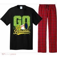 Funny LetS Go Bananas Graphic Pajama Set thumb 0