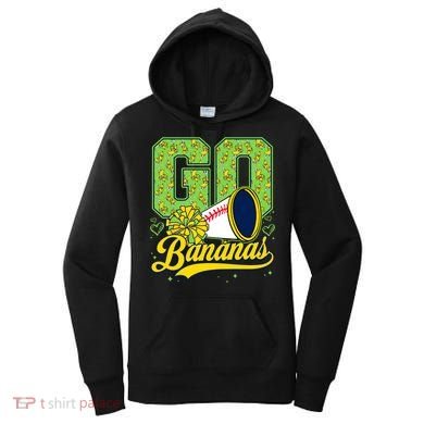 Funny LetS Go Bananas Graphic Women's Hoodie