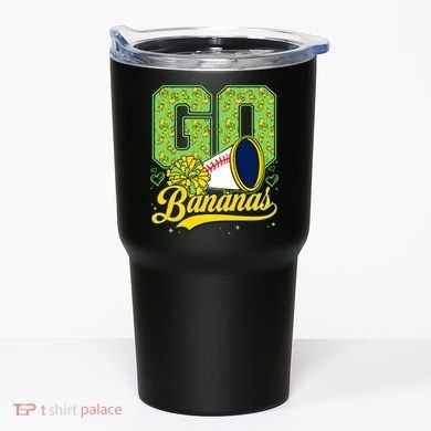 Funny LetS Go Bananas Graphic Tumbler