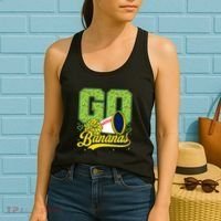 Funny LetS Go Bananas Graphic Women's Tank Top thumb 2