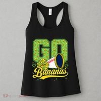 Funny LetS Go Bananas Graphic Women's Tank Top thumb 3
