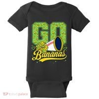 Funny LetS Go Bananas Graphic Baby Bodysuit thumb 0