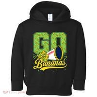 Funny LetS Go Bananas Graphic Toddler Hoodie thumb 0