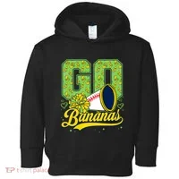 Funny LetS Go Bananas Graphic Toddler Hoodie thumb 0
