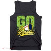 Funny LetS Go Bananas Graphic Tank Top thumb 0