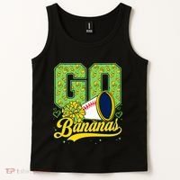 Funny LetS Go Bananas Graphic Tank Top thumb 2
