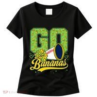 Funny LetS Go Bananas Graphic Women's T-Shirt thumb 0