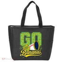 Funny LetS Go Bananas Graphic Tote Bag thumb 0