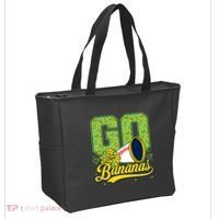 Funny LetS Go Bananas Graphic Tote Bag thumb 2