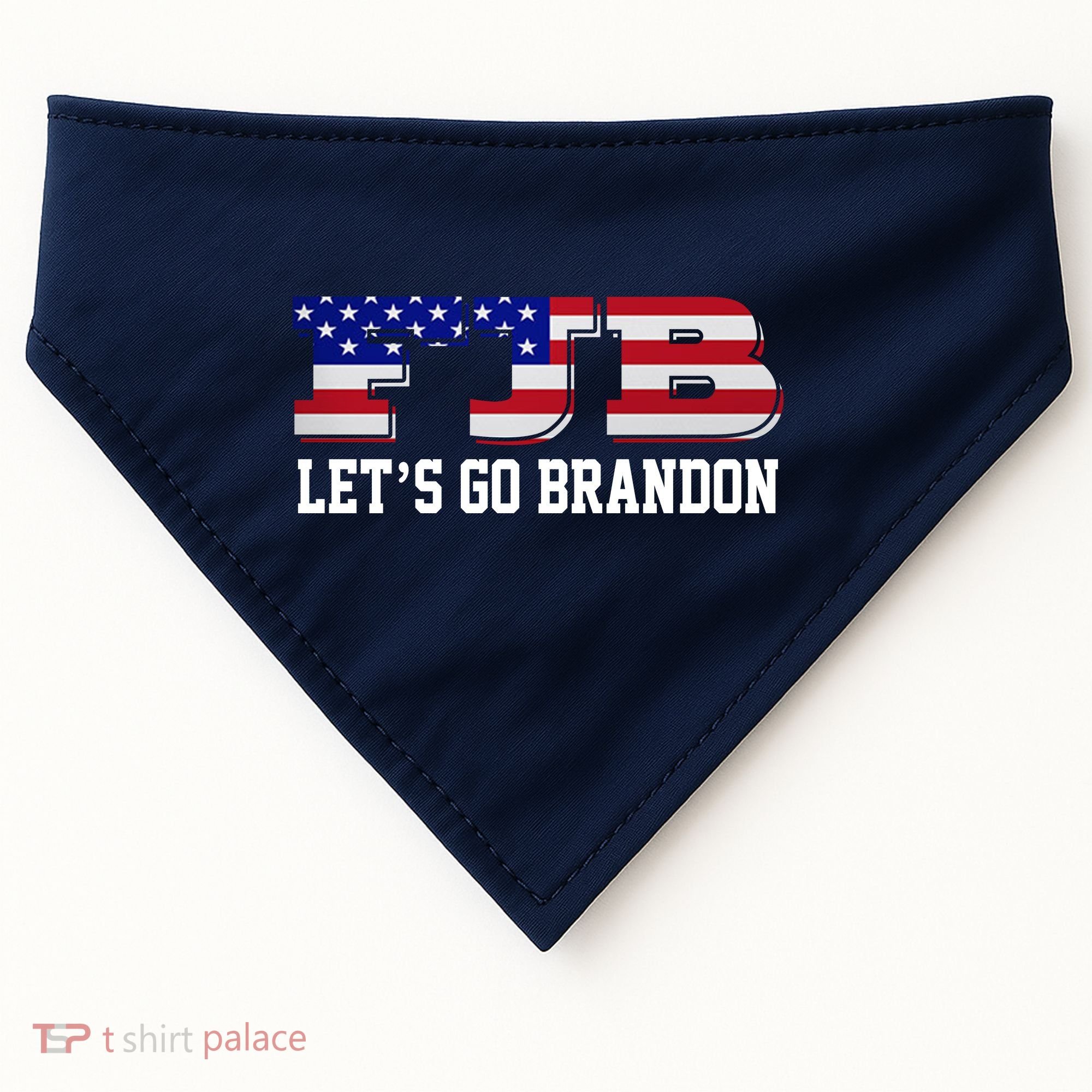 FJB Let's Go Brandon USA-Made Doggie Bandana