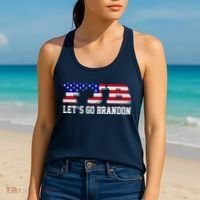 FJB Let's Go Brandon Women's Tank Top thumb 2