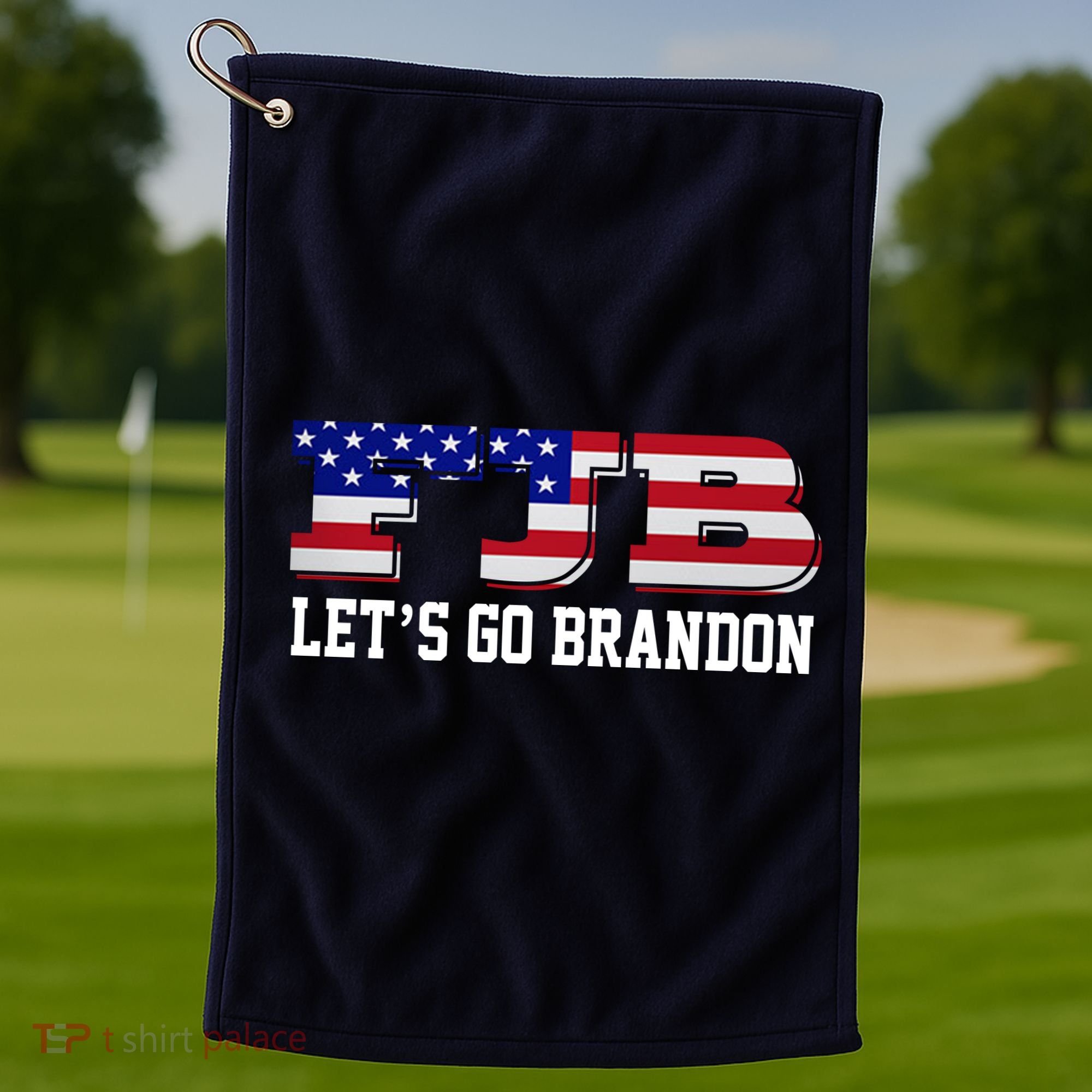 FJB Let's Go Brandon Golf Towel