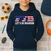 FJB Let's Go Brandon Kids Hoodie thumb 2