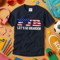 FJB Let's Go Brandon Kids T-Shirt thumb 3