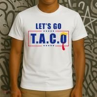 Funny Let's Go Taco Trump T-Shirt thumb 3