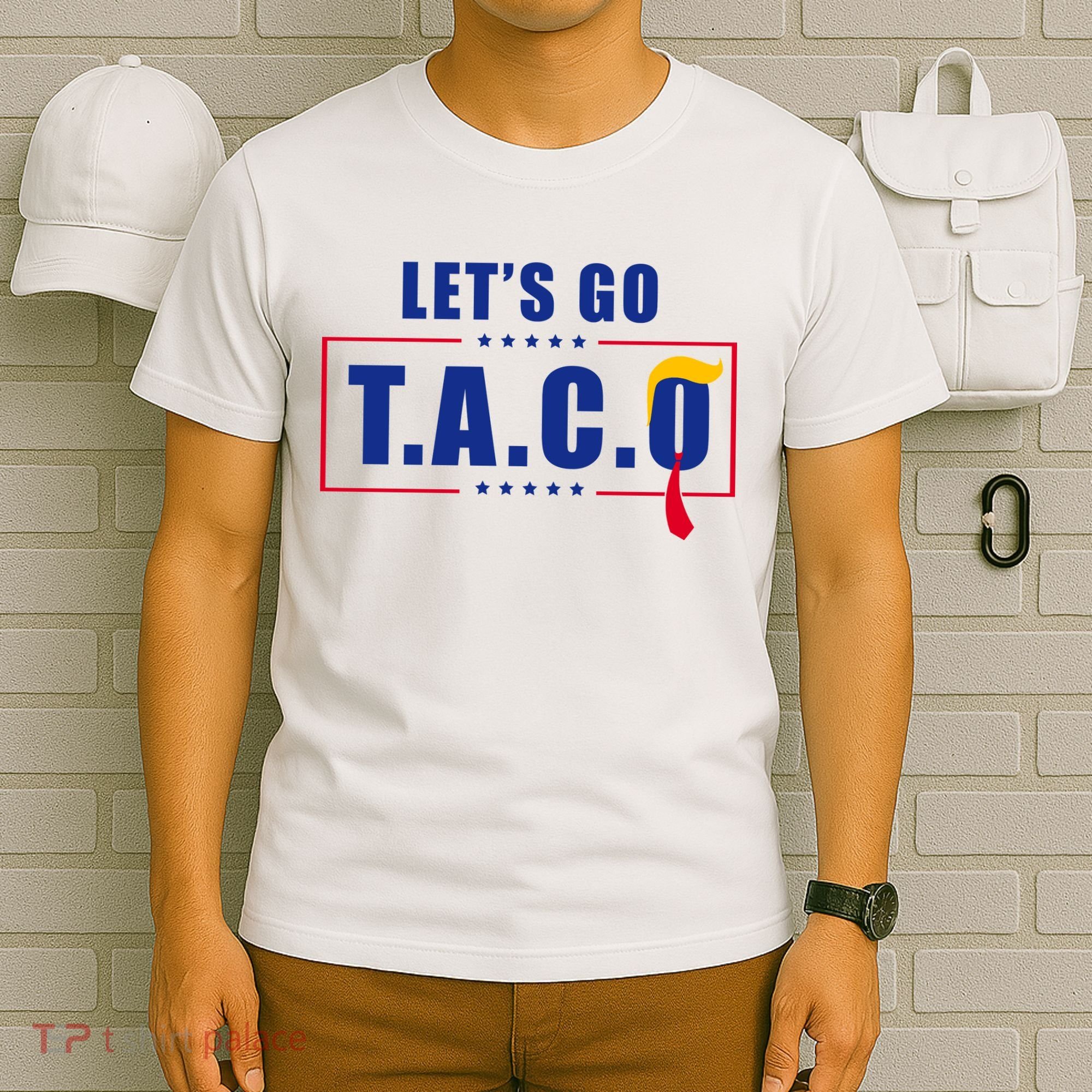 Funny Let's Go Taco Trump T-Shirt