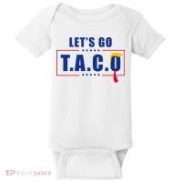 Funny Let's Go Taco Trump Baby Bodysuit thumb 0