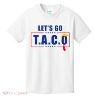 Funny Let's Go Taco Trump Kids T-Shirt thumb 0