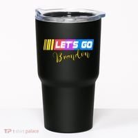 FJB Let's Go Brandon Anti Biden Chant Racing Logo Tumbler thumb 0