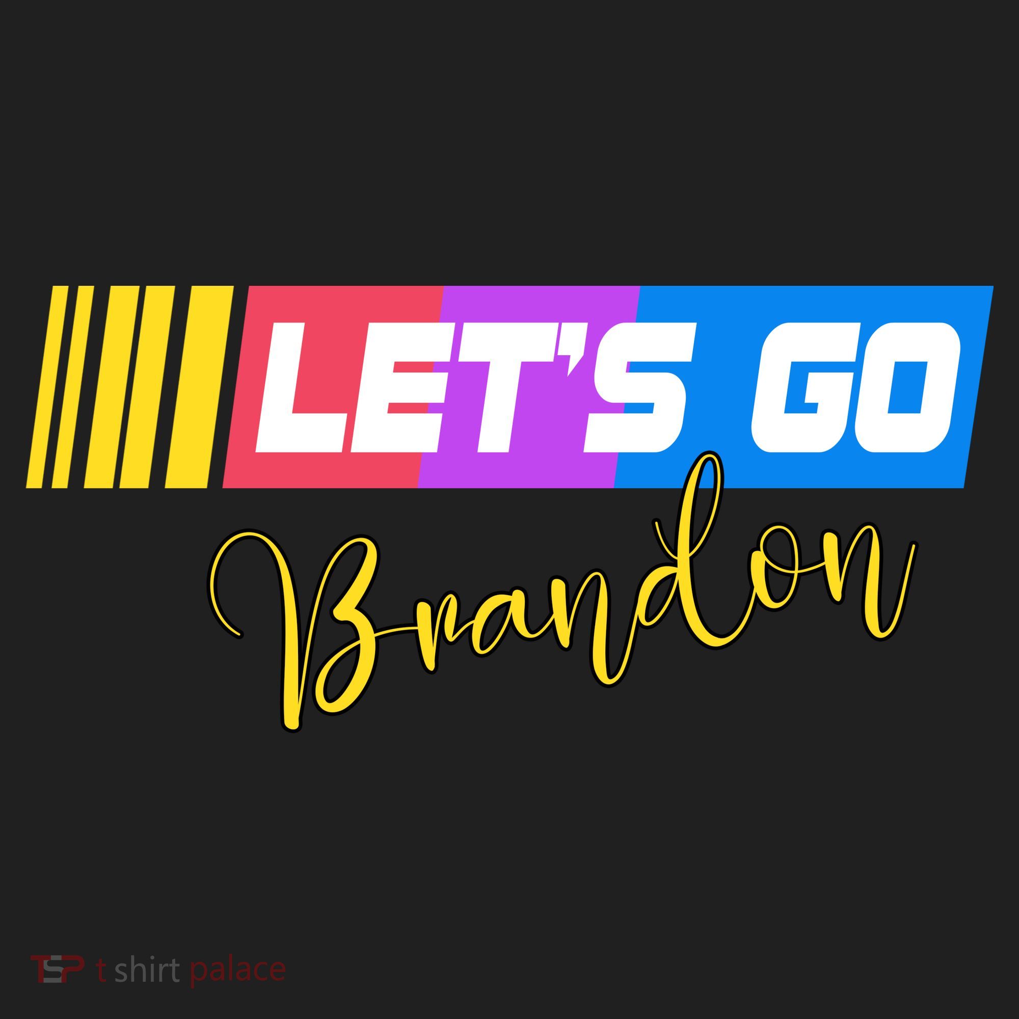 FJB Let's Go Brandon Anti Biden Chant Racing Logo Tumbler