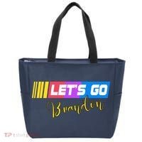 FJB Let's Go Brandon Anti Biden Chant Racing Logo Tote Bag thumb 0