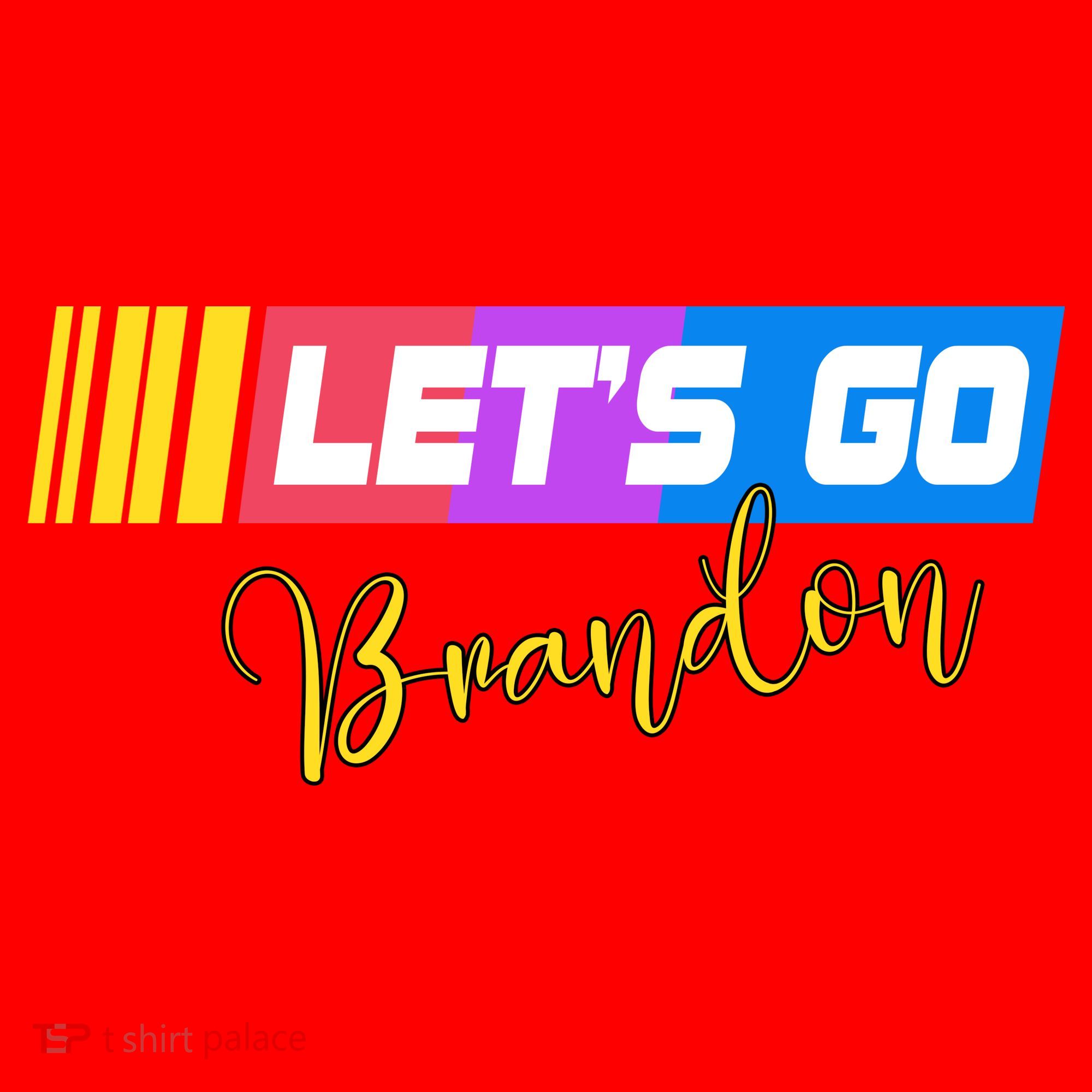 FJB Let's Go Brandon Anti Biden Chant Racing Logo Santa Hat