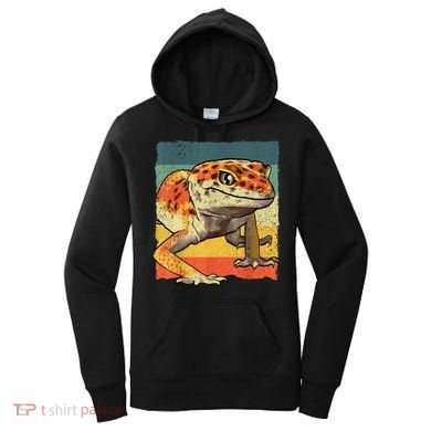 Funny Leopard Gecko Design For Women Gecko Lover Women's Hoodie