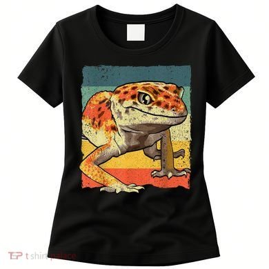 Funny Leopard Gecko Design For Women Gecko Lover Women's T-Shirt