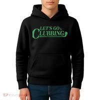 Funny Let's Go Clubbing Golfing Fan Kids Hoodie thumb 4