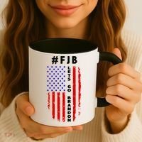 FJB Let's Go Brandon American Flag Coffee Mug thumb 3