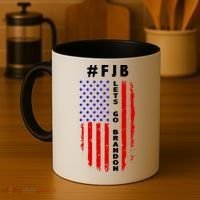 FJB Let's Go Brandon American Flag Coffee Mug thumb 4