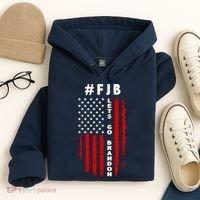 FJB Let's Go Brandon American Flag Hoodie thumb 4