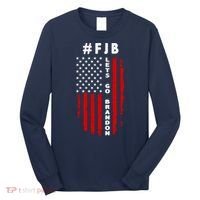 FJB Let's Go Brandon American Flag Long Sleeve Shirt thumb 0