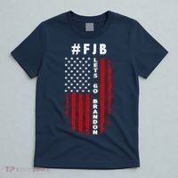 FJB Let's Go Brandon American Flag T-Shirt thumb 5