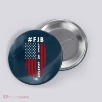 FJB Let's Go Brandon American Flag Button thumb 0