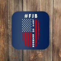 FJB Let's Go Brandon American Flag Coaster thumb 0