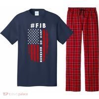 FJB Let's Go Brandon American Flag Pajama Set thumb 0