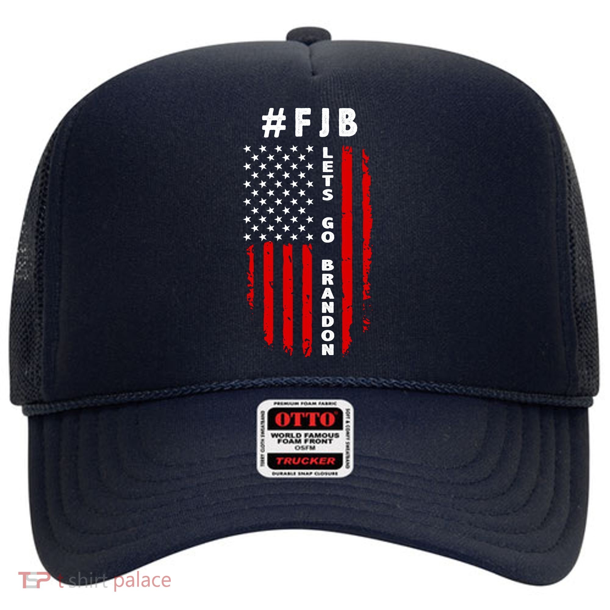 FJB Let's Go Brandon American Flag Hat