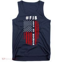 FJB Let's Go Brandon American Flag Tank Top thumb 0