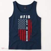 FJB Let's Go Brandon American Flag Tank Top thumb 2