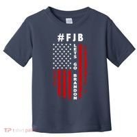 FJB Let's Go Brandon American Flag Toddler T-Shirt thumb 0