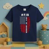 FJB Let's Go Brandon American Flag Toddler T-Shirt thumb 3
